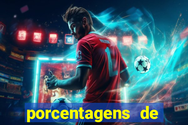 porcentagens de jogos pagantes